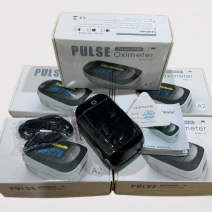Oxymeter Pulse Oxymeter Saturasi Oxygen Finger Oxymeter Terlaris