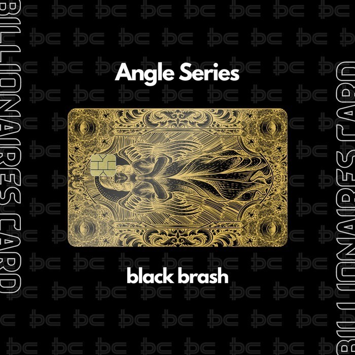 TERBARU Custom Metal ATM Debit Credit Card (Bukan Skin Card) - Angle Series