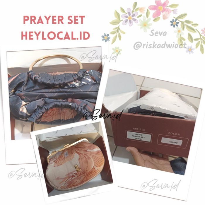 Heylocal Lafiya Luella Prayer Set Local Id Mukena Local.Id Heylocal.Id