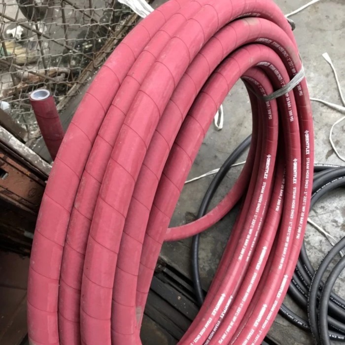 :=:=:=:=] STEAM HOSE SH250 SUNFLEX 3/4 x 1 Meter WP250PSI