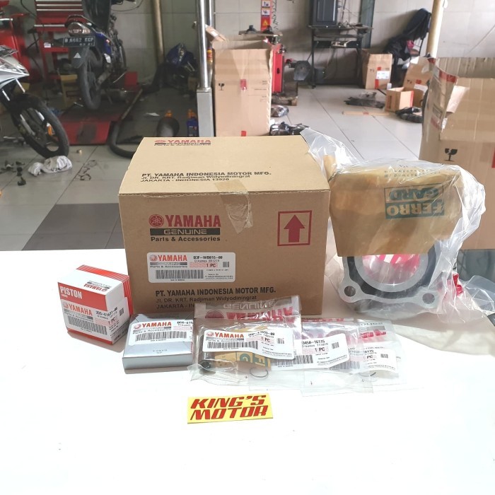 Blok Seher, Piston Kit Lexi 125 (B3F Wb016) Asli Yamaha