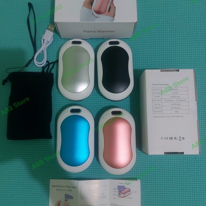 Usb Hand Warmer 10.000Mah/Hand Warmer/Hotpack/Body Warmer