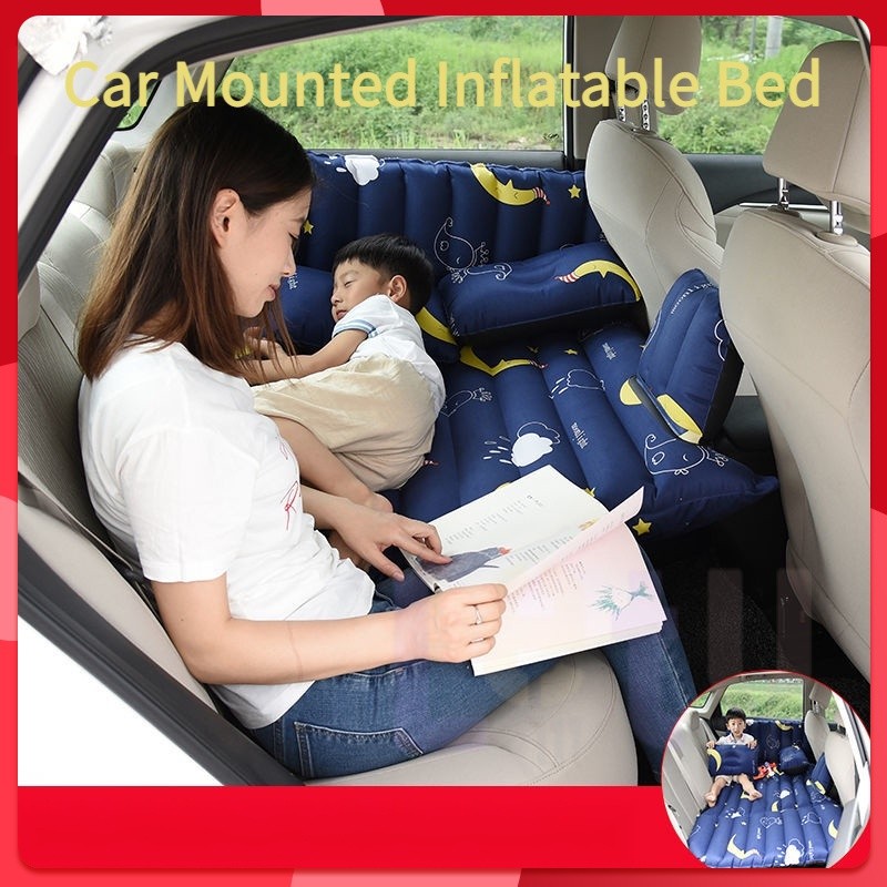 [Spot] kasur mobil bayi dua tempat duduk tempat tidur tiup khusus mobil tempat tidur perjalanan bela