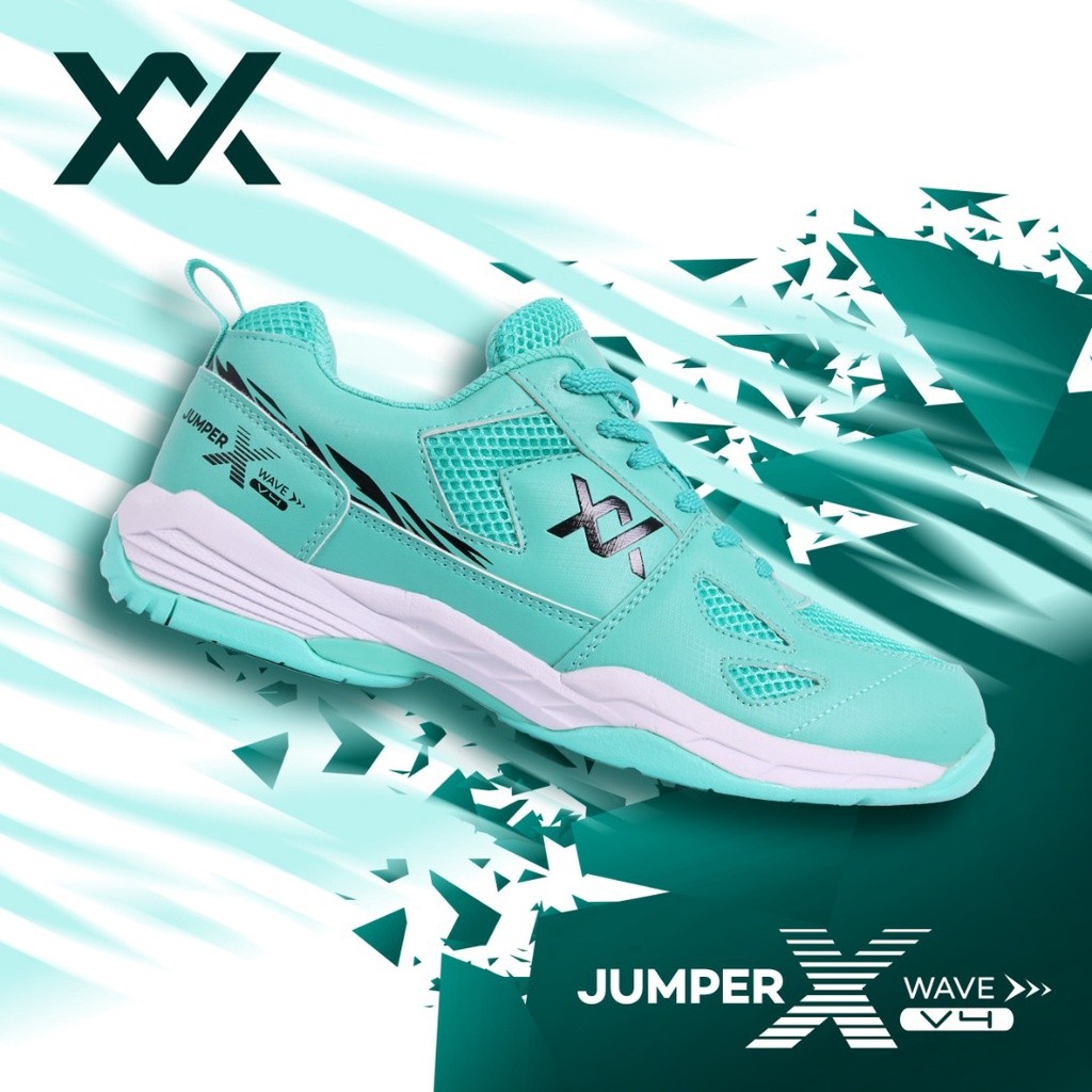 SEPATU BADMINTON MAXX JUMPER WAVE V4 |00CFA2E1|