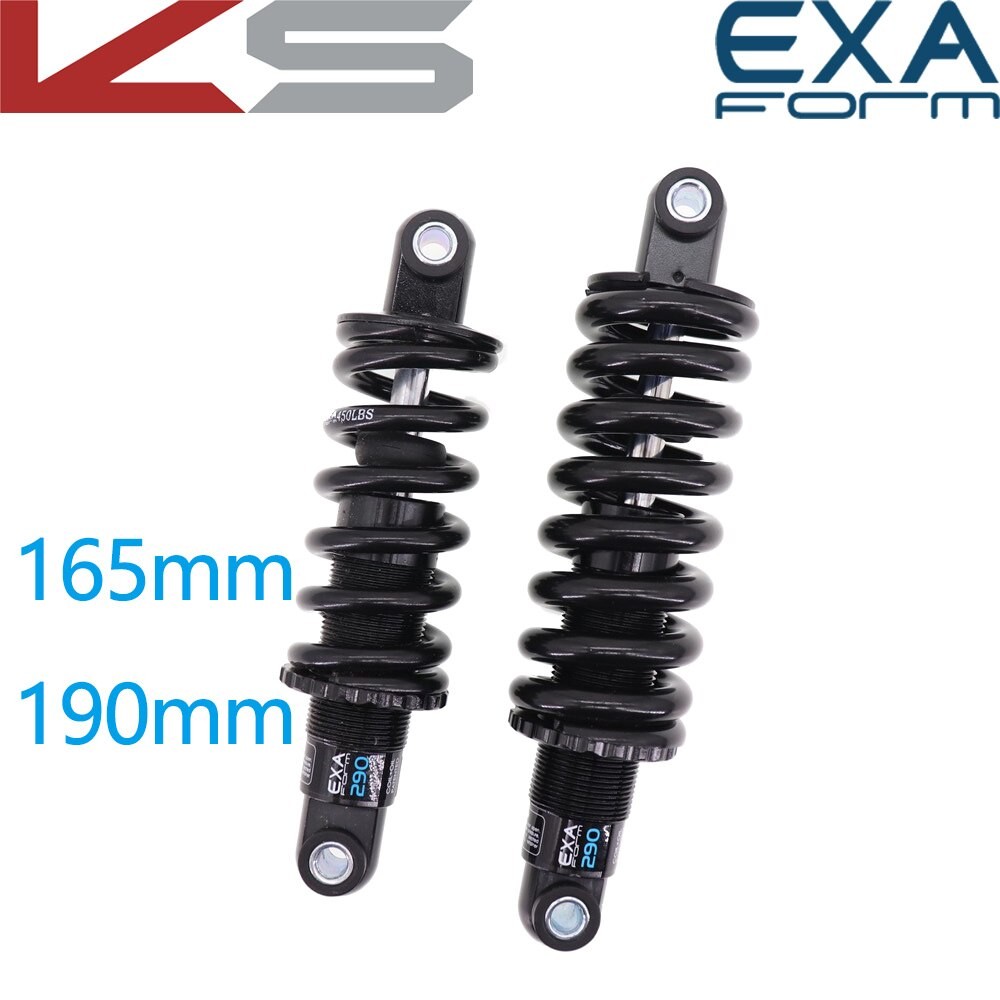 Kindshock Sepeda Shock Absorber Shock Belakang 165MM 190 MM untuk Downhill XC MTB EXA Bentuk Moutain