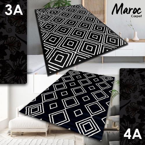 Karpet Berbulu Tebal Ambal Uk 100X150 Maroc Rug