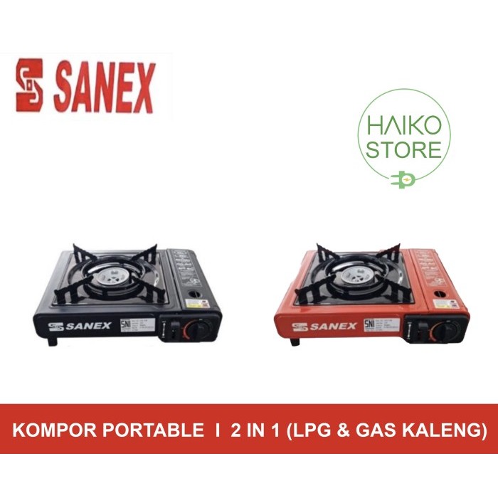 Kompor Portable Sanex 2 In 1