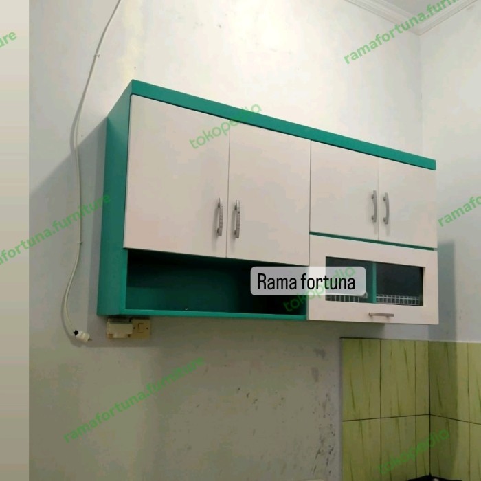 Kitchen Set Atas 4 Pintu Ukuran 160