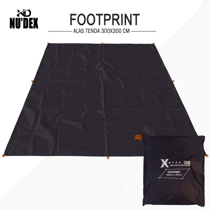 Soniaa_ Alas Tenda 300X300 Footprint Tenda Camp Bisa Jadi Flysheet Waterproof