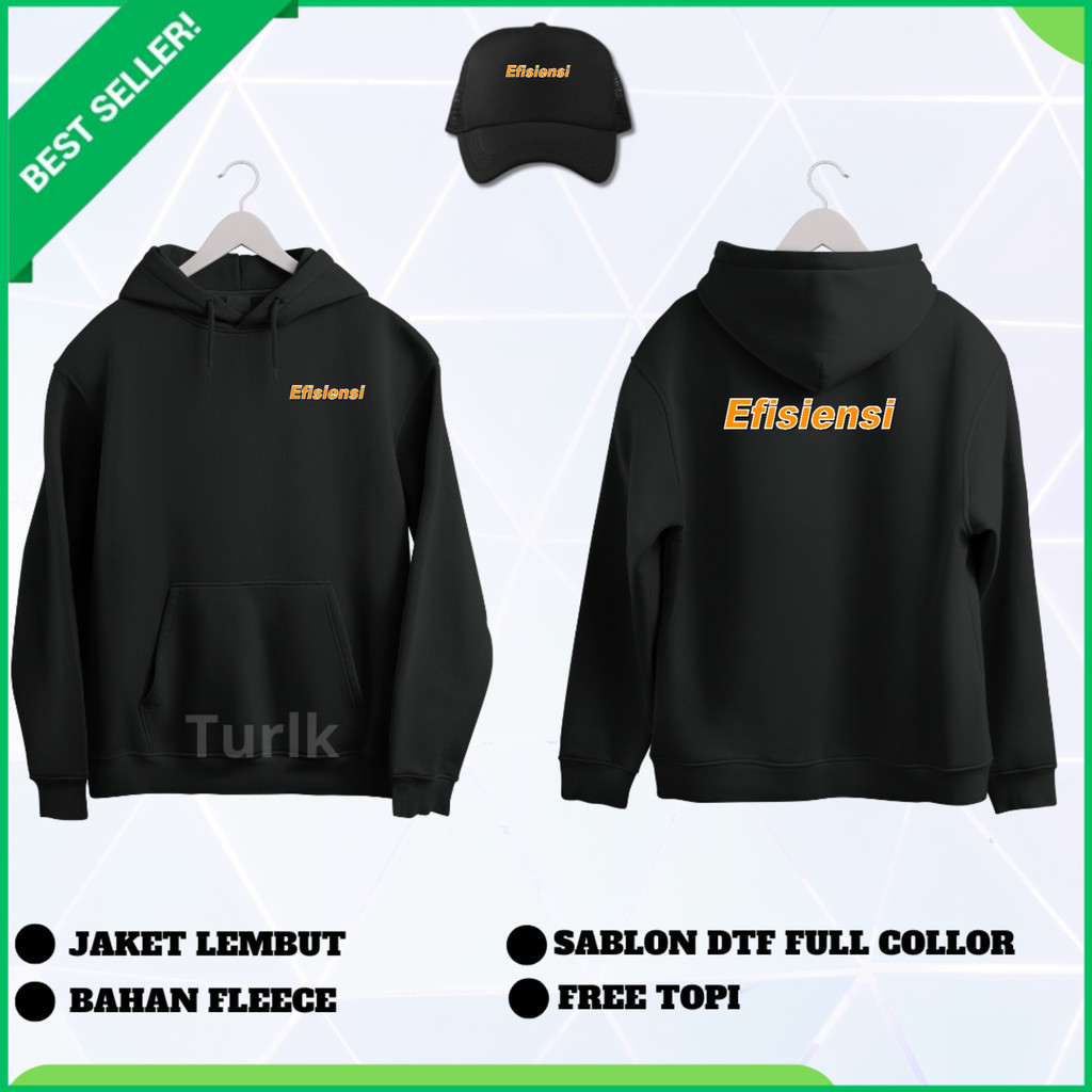 Jaket Bus Efisiensi jaket Hoodie Bus Efesiensi Custom