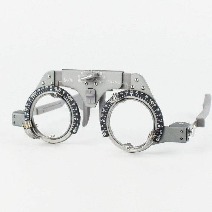 TF2 OPHTHALMIC TRIAL LENS FRAME TITANIUM MATERIAL LIGHT WEIGHT