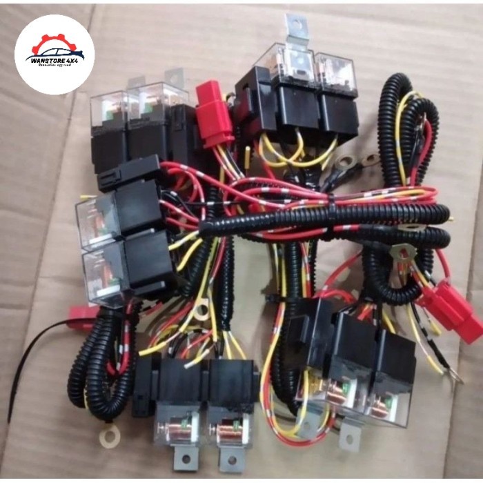 Relay Rilai Khusus Lampu Tembak Relay Mobil