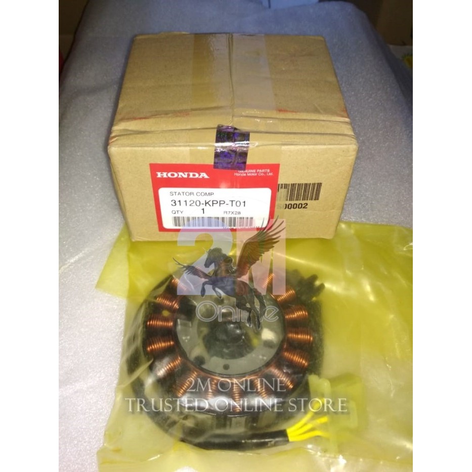 Spull Stator Cbr150 Lama Ori Ahm 31120-Kpp-T01 Barang Langka