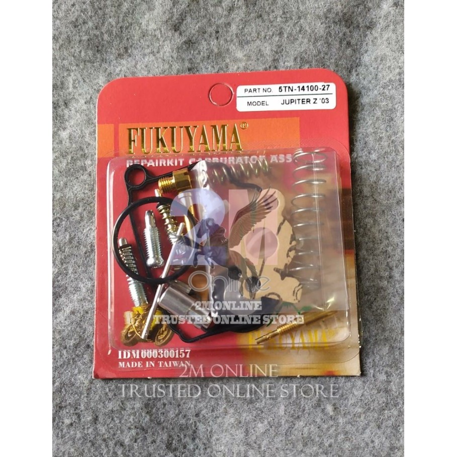 Karburator Repair Kit Jupiter Z 03 Merk Fukuyama 5Tn-14100-27 Barang Langka