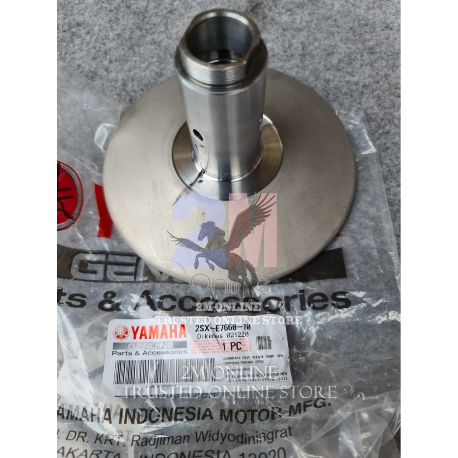 Secondary Fixed Pully Cowo Soul Gt 125 M3 Mio S Ori Ygp 2Sx-E7660-10 Barang Langka