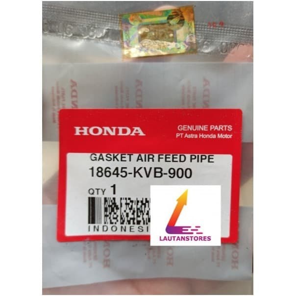 18645-Kvb-900 Gasket Air Feed Pipe Honda Vario Barang Langka