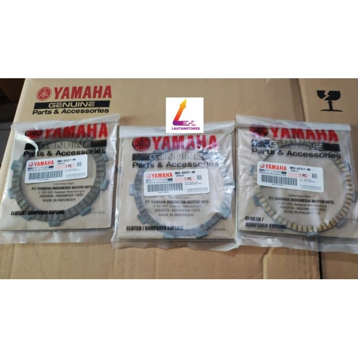 Kampas Kopling 1 Set Yamaha R15 V3 Vixion R Led Mt15 Xsr 155 Bk6-E6331-00 Bk6-E6321-00 2Nd-E6321-00 