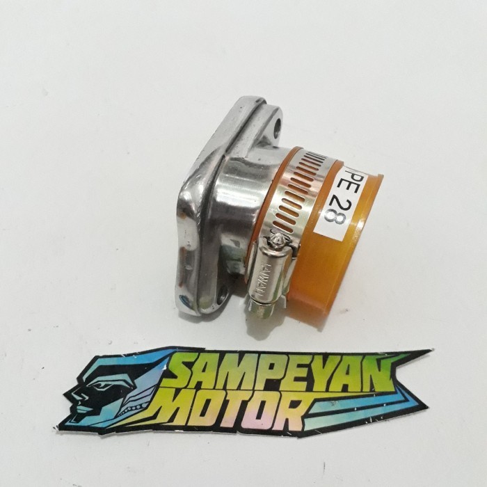 Karet Intake Manifold Manipol Teflon Miring Honda Tiger 28 Almini Barang Langka