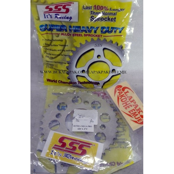 Ger 428 37 Gear Belakang Sss 428 37 Megapro Gl Pro Verza Nmp Cb150 Cbr150 Cb150R Cbr150R Tiger New S