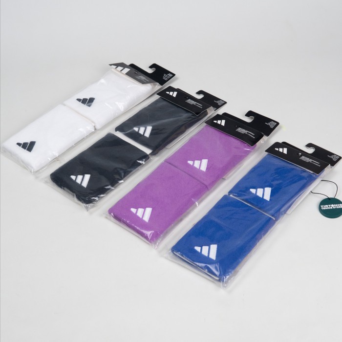 Wristband Adidas Tennis Doublewide Bnwt Original {TerlarisBest Seller}