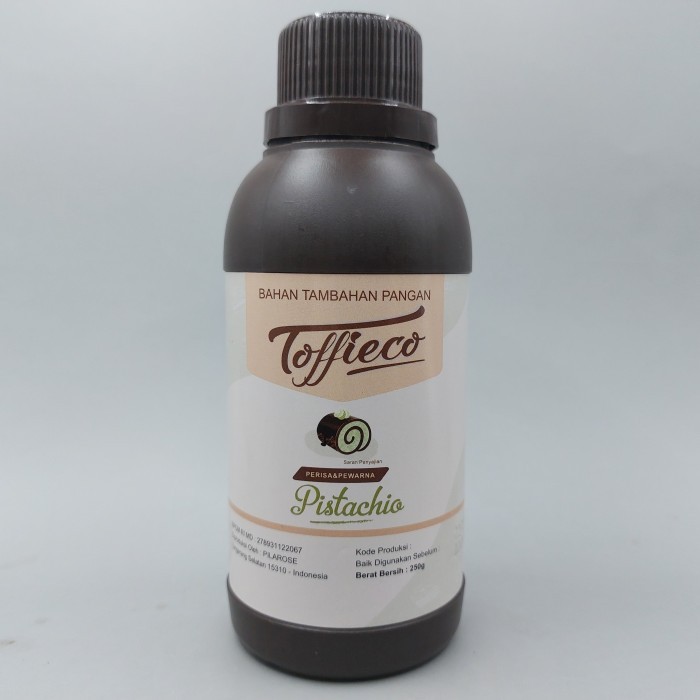 

Toffieco Pistachio Flavour 250G - Perisa Essence Tofieco Harga Promo
