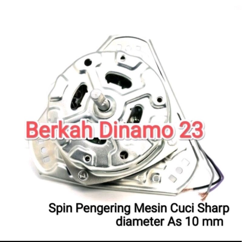 Dinamo Pengering Mesin Cuci Sharp ES-T90MW Spin Motor Pengering Sharp Est90
