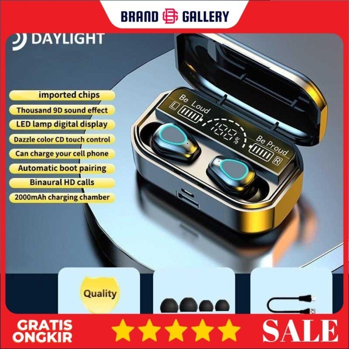 Earphone TWS Blueooth 5.3 with Powerbank Dock 3500 mAh - G28