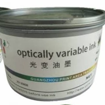 

HOT SALE! Silk Screen Printing Optical Variable Ink Color Change B1 Gold to Green Security Ink Silk
