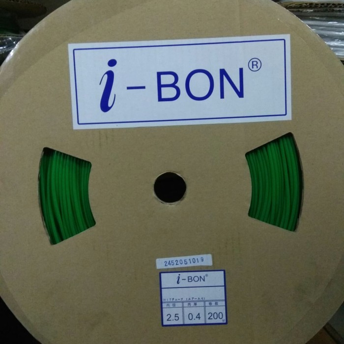 

marker tube motp 2.5mm x 200 mtr -Hijau PVC