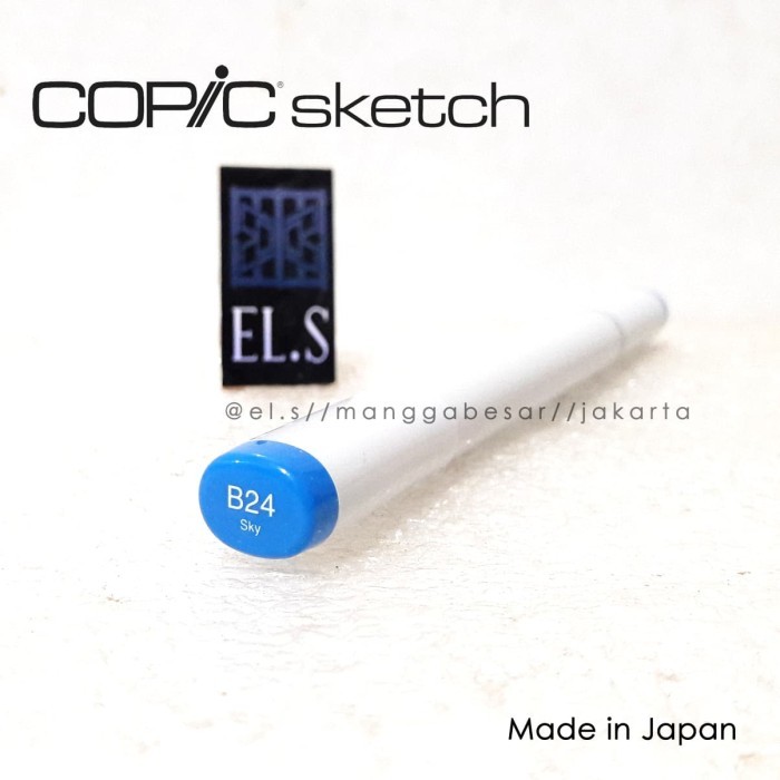 

TERLARIS! Copic Sketch Marker B24 SKY ( CSM )