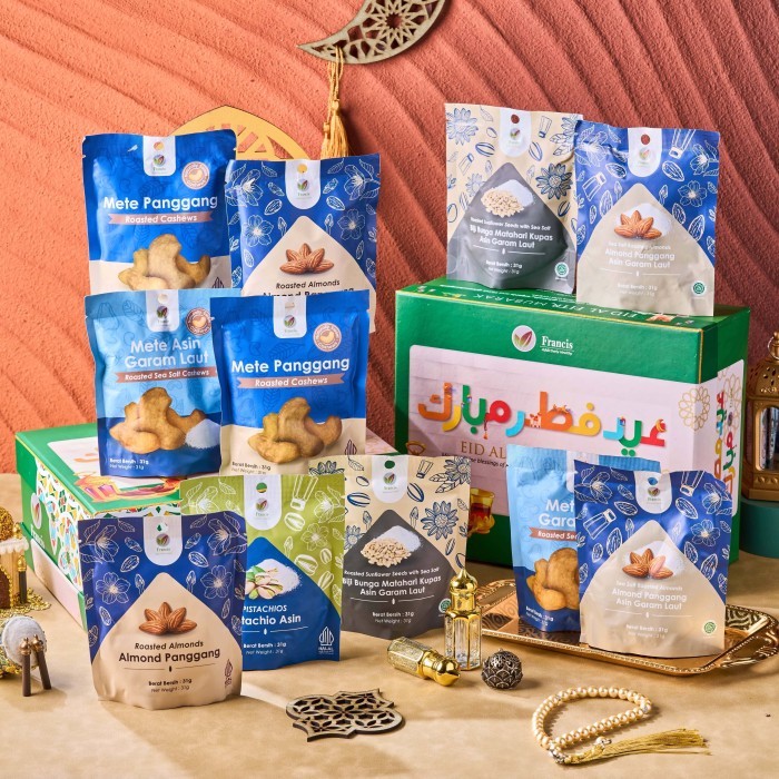 

Hampers Lebaran Premium Paket Ngabuburit (Pistachio, Cashew, Almond) Terlaris