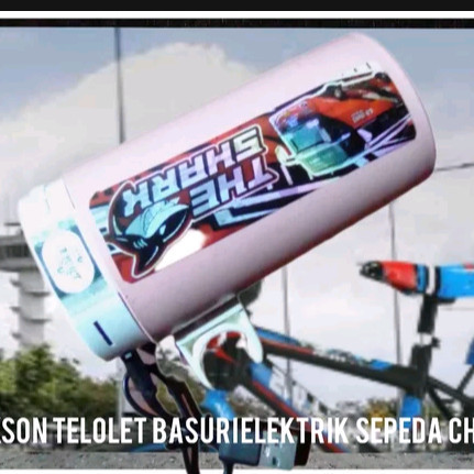 klakson Telolet Basuri 30 nada Elektrik Sepeda charger