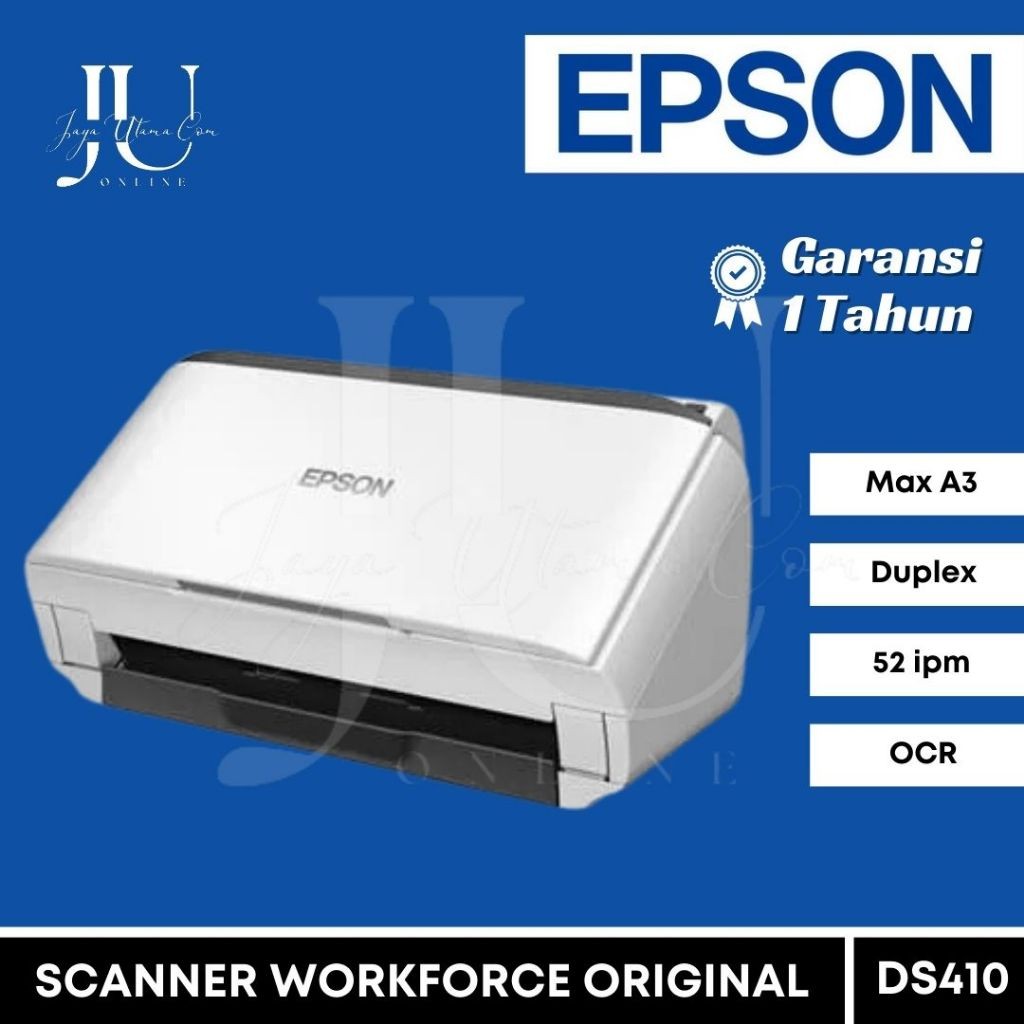 EPSON Scanner Sheet-Fed DS-410 Original SCANNER EPSON DS 410 DS410