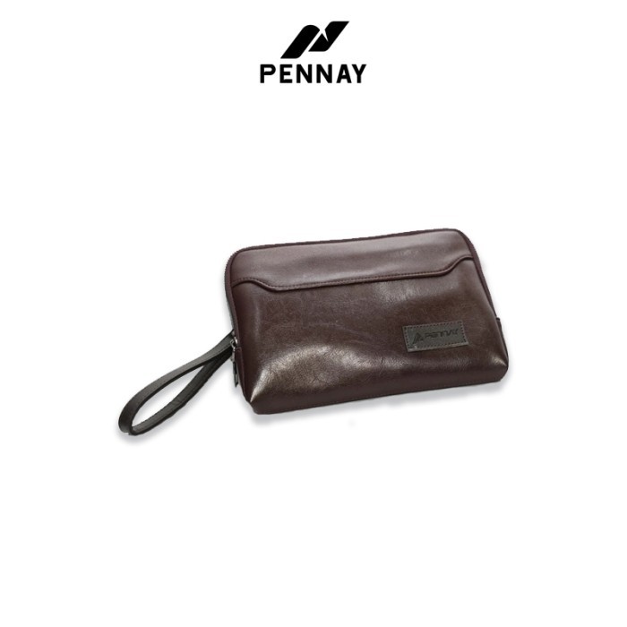 

TERLARIS PENNAY CLUTCH TAS TANGAN PRIA BATTLER KULIT COKLAT MURAH!!! MURAH
