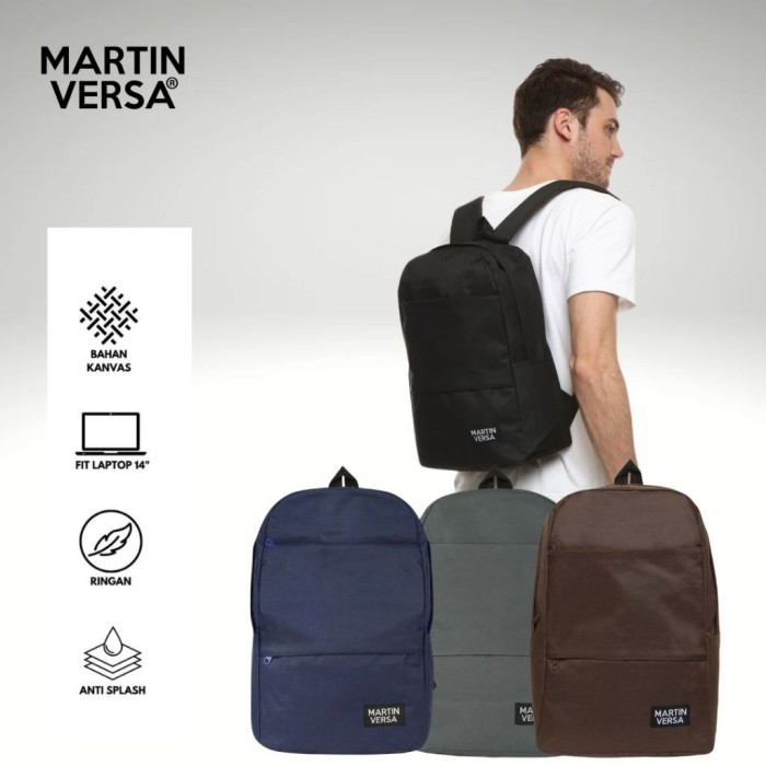 

TERLARIS MARTIN VERSA COLLECTION TAS RANSEL PRIA BACKPACK MEN LAPTOP KANVAS MURAH!!! MURAH