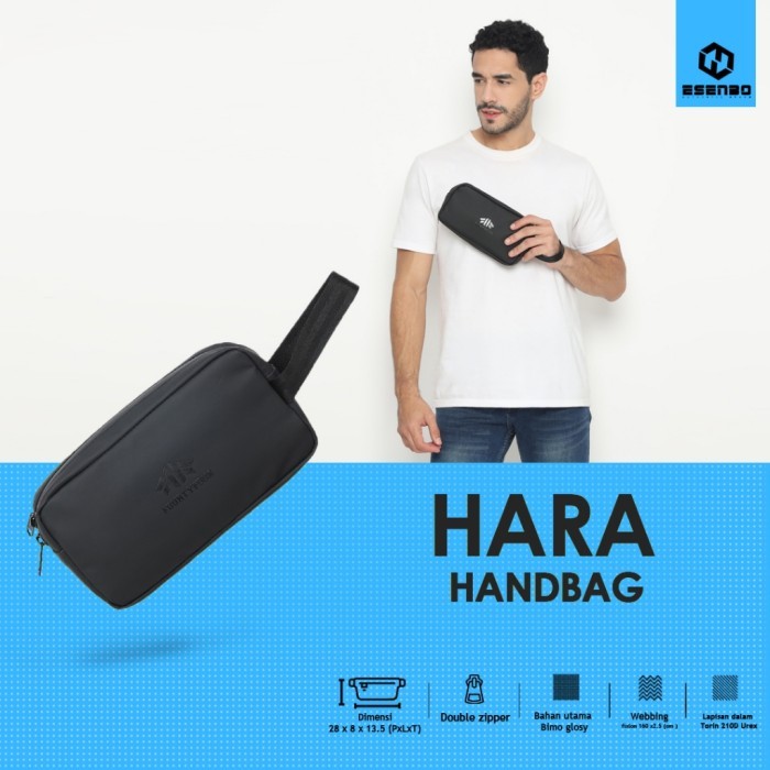 

TERLARIS TAS POUCH FOURTYFOUR HARA - TAS KASUAL WATERPROOF MURAH!!! MURAH