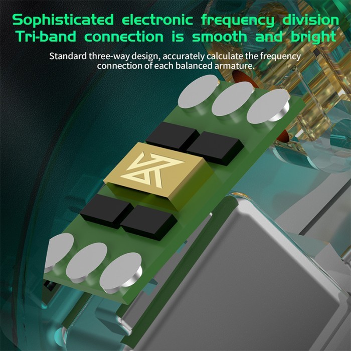 Kz As16 Pro Metal In Ear Earphone 8 Ba With Mic