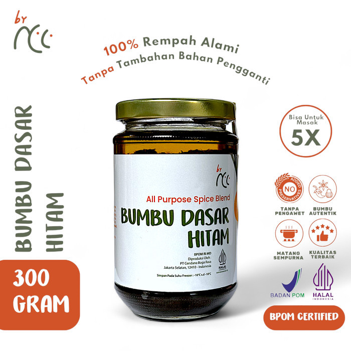 

PROMO! By NCC Bumbu Dasar Hitam Instan 300gr Bumbu Rawon, Iga Bakar