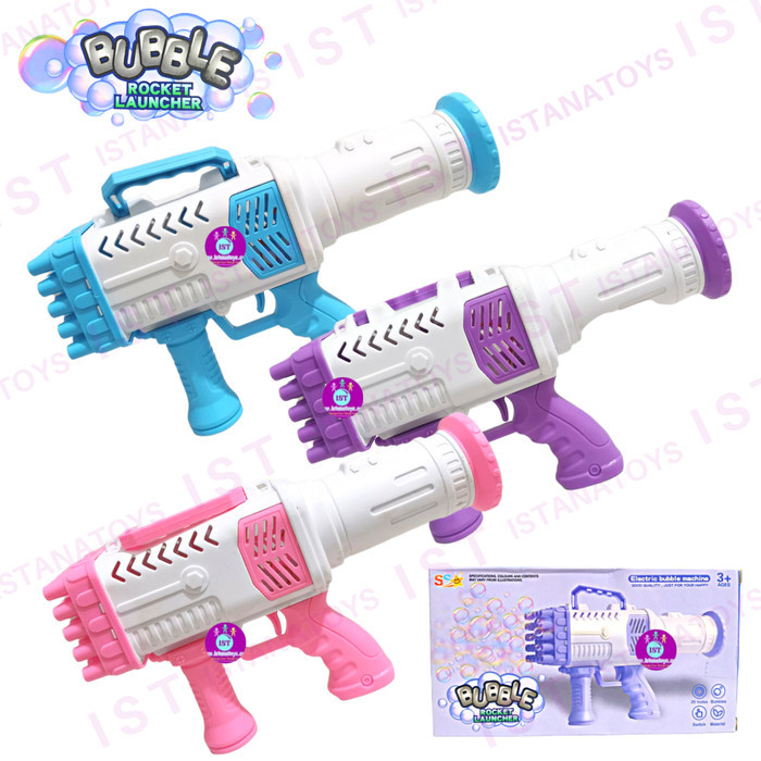 Mainan Bubble Bazooka Rocket Launcher SS1526