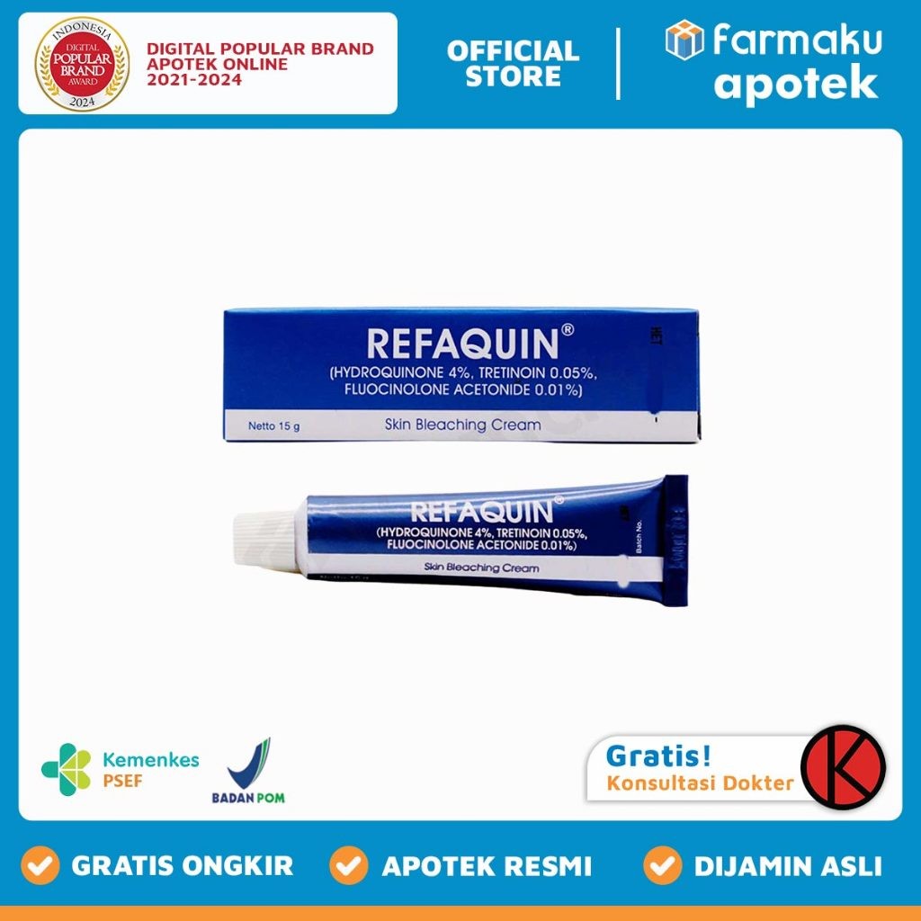 Refaquin Cream 15 gr - BYM