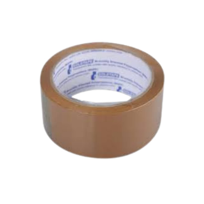 

Ready Stock 1 Lusin - Plakban Lakban Bening Opp Goldtape Core Biru 72 Yard/ 48Mm - Bening Coklat
