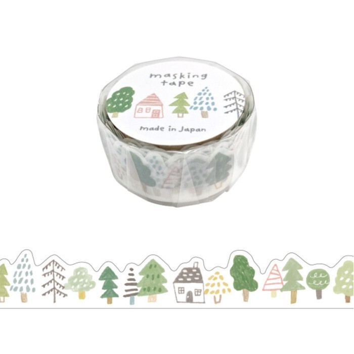 

Diskon Mind Wave Mori And Yeh Hokkori Masking Tape Die-Cut Packing Aman
