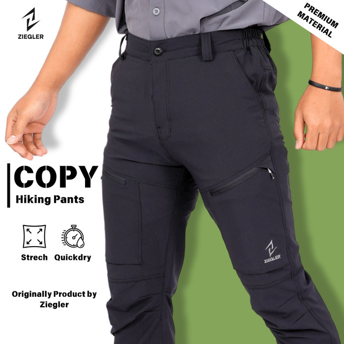 Celana Gunung Panjang Quick Dry Hiking Outdoor Promo Cowok Pria Eiger