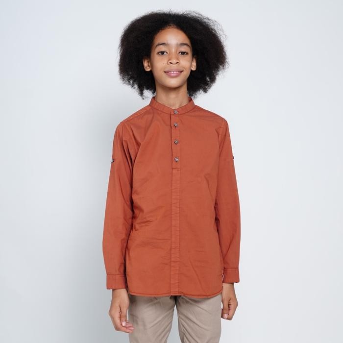 BAIHAQI KIDS KEMEJA KOKO ANAK HALIM LENGAN PANJANG BKA4