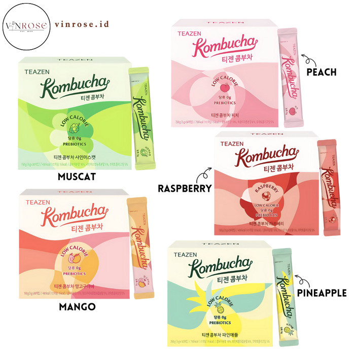 [10 Sachet] Teazen Kombucha Tea Korea/ Teh Detoks Diet