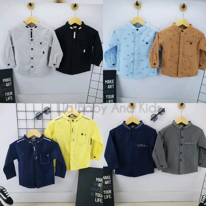 KEMEJA USON ANAK COWOK KOKO TANGAN PANJANG BABY BOY KPK