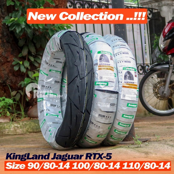 BAN KINGLAND JAGUAR RTX-5 BAN MOTOR BEAT, VARIO, PCX, AEROX, DLL