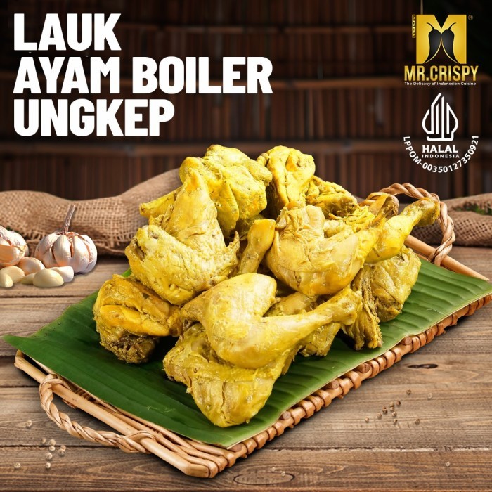 

AYAM BUMBU KUNING/AYAM BUMBU REMPAH (Isi 4pcs)