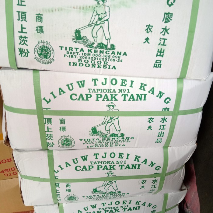 

TAPIOKA PAK TANI LIAUW TJOEI KANG 1 DUS 25 KG