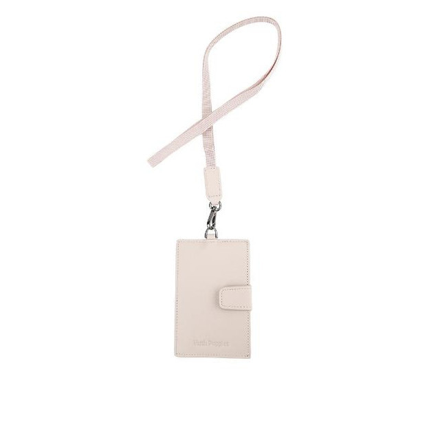 Hush Puppies Tag Holder Pria Felix Name Tag H Beige